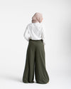 Wide Leg Pants Olive