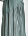 Fully Lined Pleated Dress Mint