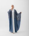 Free Size Crescent Cape Blue