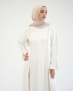 Abaya Code 207 Offwhite Biege