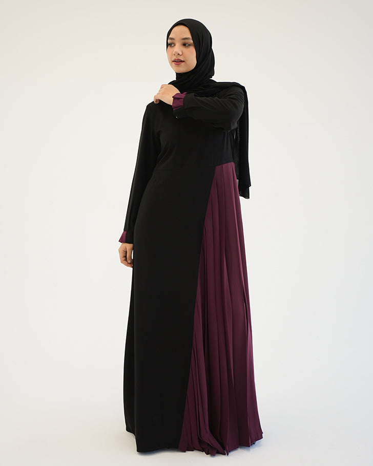 Abaya Code 104 Burgundy