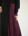 Abaya Code 104 Burgundy