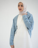 Denim Bolero Jacket Blue