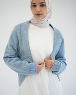 Denim Bolero Jacket Blue