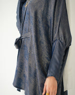 Shimmer Free Size Blouse Navy