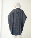 Shimmer Free Size Blouse Navy