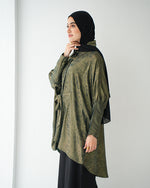 Shimmer Free Size Blouse Olive