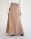 Corduroy Maxi Skirt Cafe