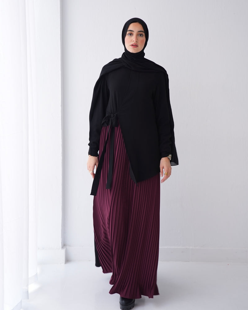 Abaya Code 113 Burgundy